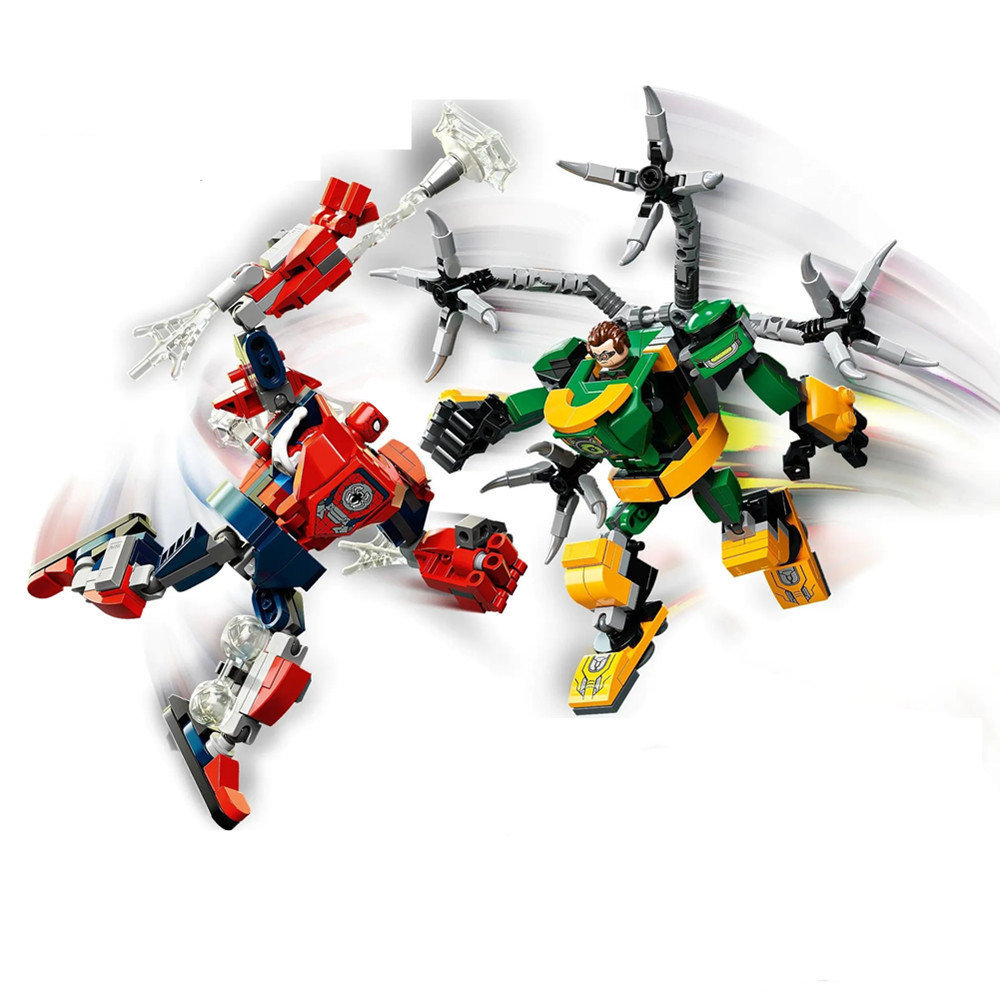 Model Kit Vs Figure - Supereroi Spider-Man VS Dottor Octopus: Kit