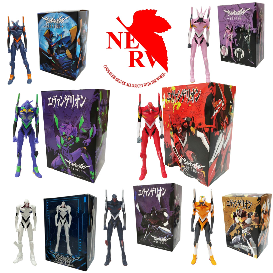 Model Kit Eva 01 - 7 stili Anime Figura EVA Genesis