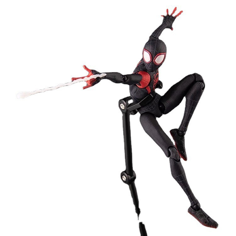 Model Kit Action Figure - Sv Action Spiderman Miles Morales Collezione