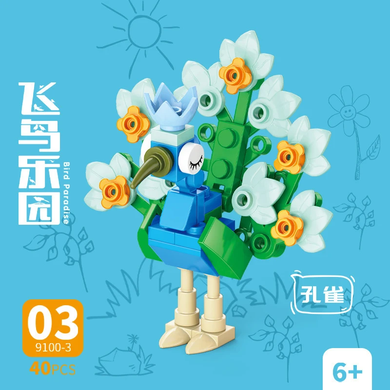 Model Kit Plastic - Kit di Costruzioni 10in1 con Mattoncini