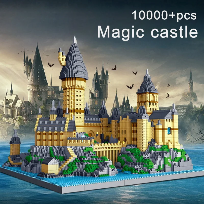 Model Kit Harry Potter - Set di costruzione di castelli magici
