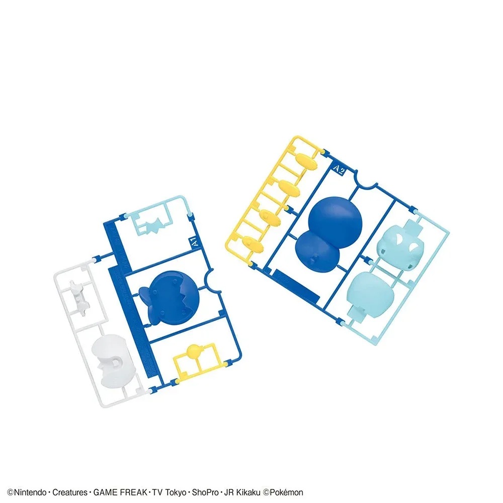 Model Kit Quick Piplup - Bandai Originale Pokemon Figure Modello Kit
