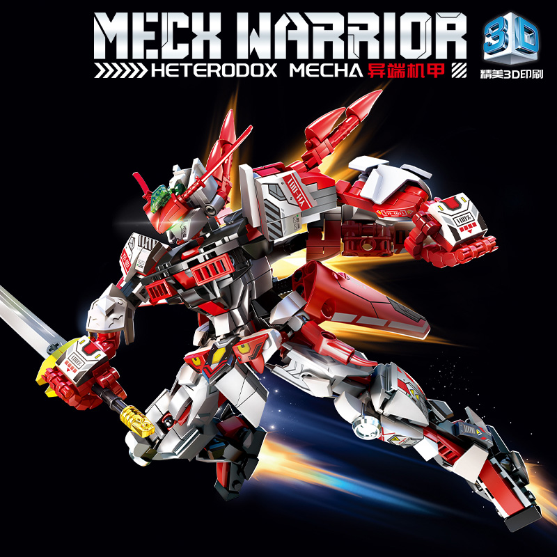Warrior Mech Heterodox Bricks  - Model Kit Knight recensione e prezzo