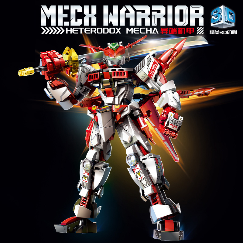 Warrior Mech Heterodox Bricks  - Model Kit Knight recensione e prezzo