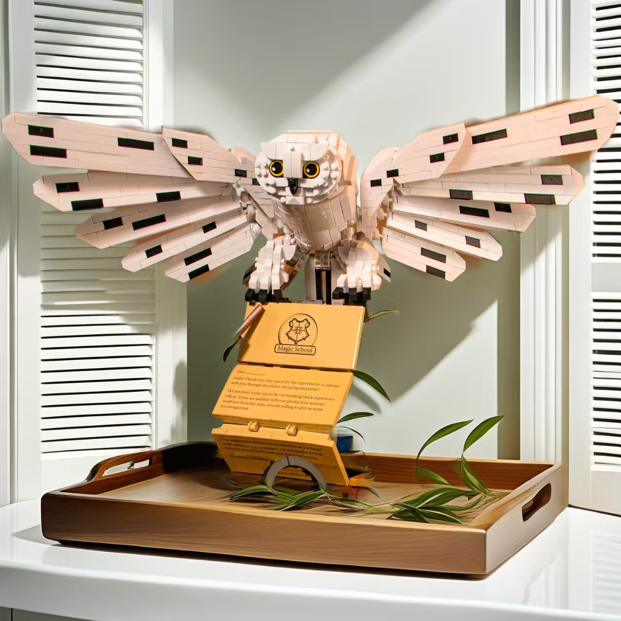Mondo magico Gufo Dottore Libr - Model Kit Harry Potter recensione e prezzo