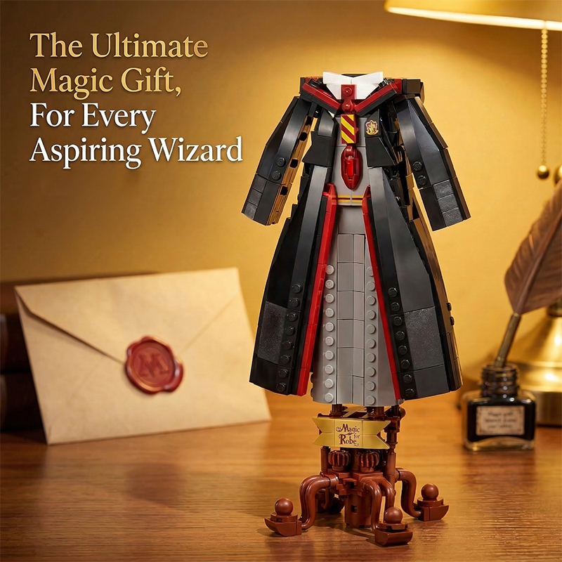 Modello di Toga Magica MOC, Bl - Model Kit Harry Potter recensione e prezzo