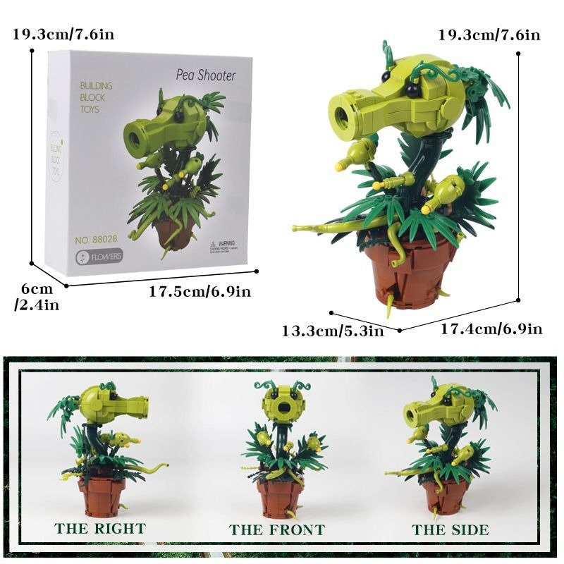 Plants vs. Zombies: Set di Cos - Model Kit Vs Figure recensione e prezzo