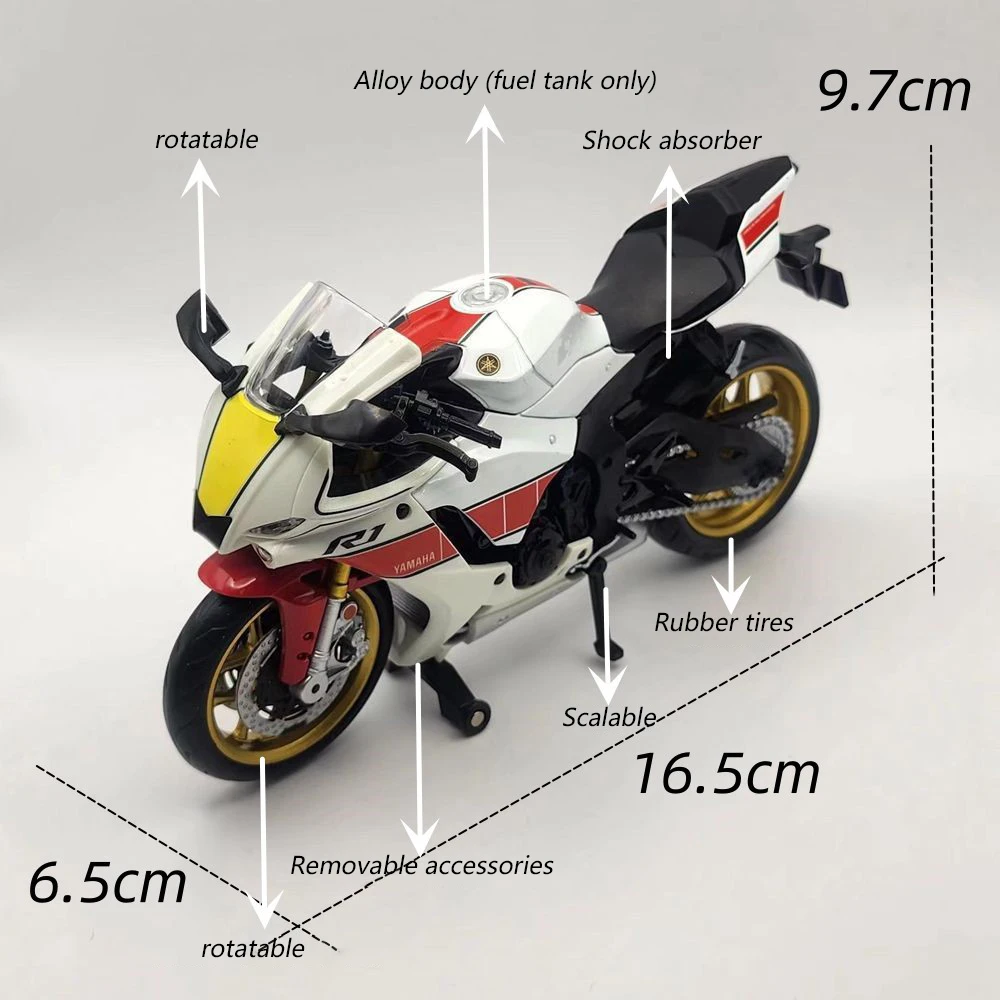 1/12 Bilancia Yamaha YZF-R1M M - Model Kit Yamaha recensione e prezzo