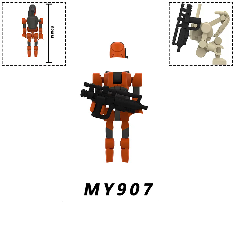 MY901-MY910 Blocchi da Costruz - Model Kit Action Figure recensione e prezzo