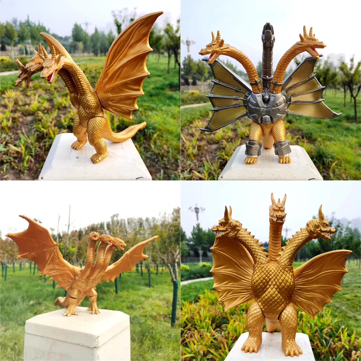 Drago a tre teste di grandi di - Model Kit Vs Figure recensione e prezzo