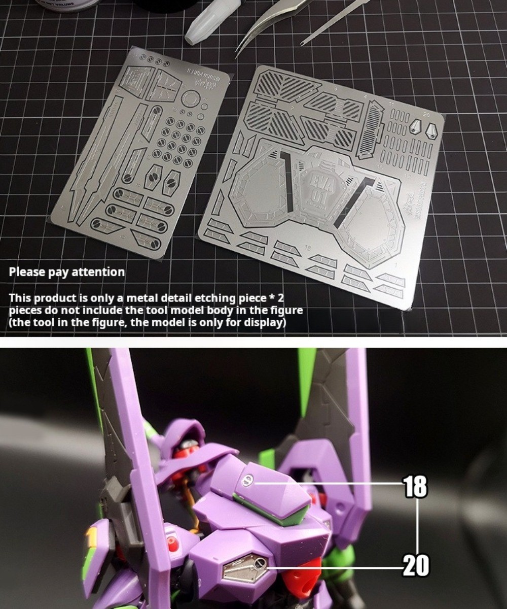MS066 MSWZ Parti per incisione - Model Kit Eva 01 recensione e prezzo