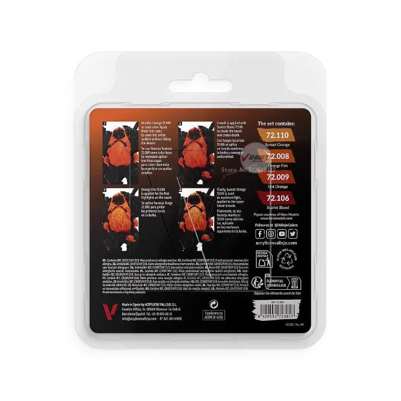 18 m/bottiglia 4 colori/set di - Paint Model Kit recensione e prezzo